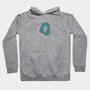 Cute little cartoon cactus. Hoodie